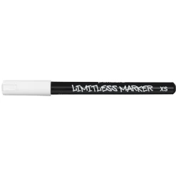 Limitless Marker XS White – Ultrafin spids Ø 0,4 mm