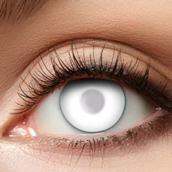 Linser Semi Blind White – blegehvide effektlinser, som dækker dine pupiller, læs omhyggeligt nedenfor