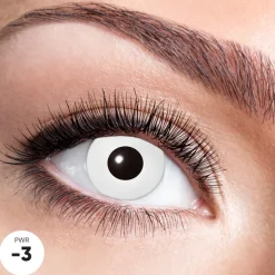 Linser White Zombie – effektlinser med styrke -3 – pris pr. linse