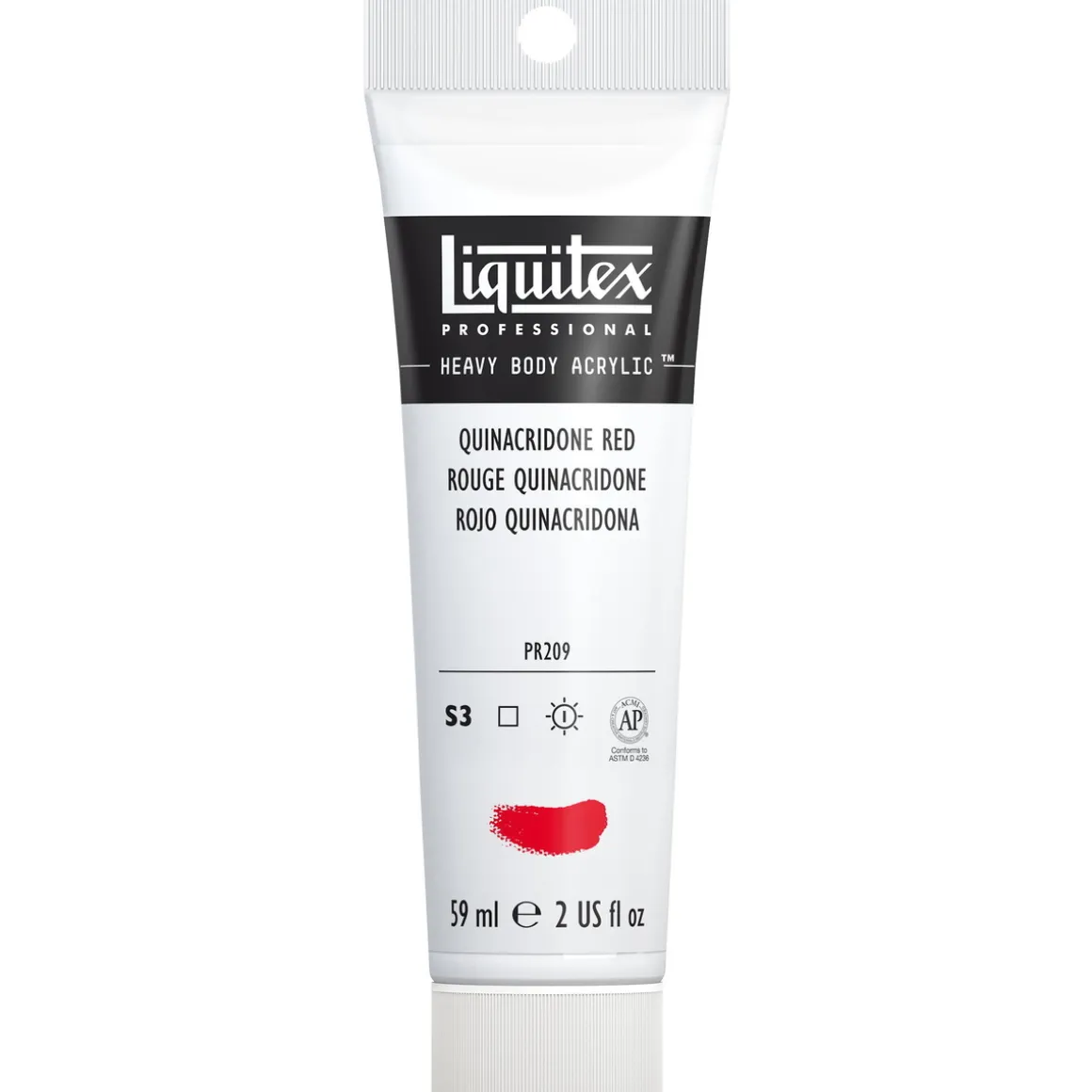 Liquitex Heavy Body akrylmaling 59 ml – 112 Quinacridone red