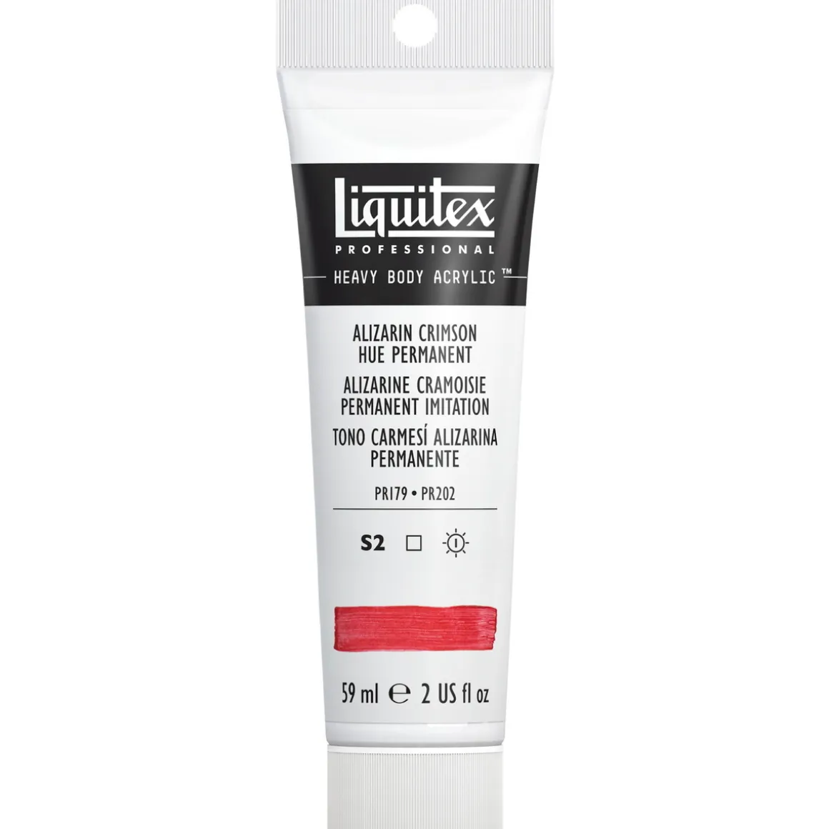 Liquitex Heavy Body akrylmaling 59 ml – 116 Alizarin permanent crimson hue