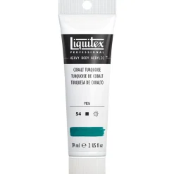 Liquitex Heavy Body akrylmaling 59 ml – 169 Cobalt turquoise