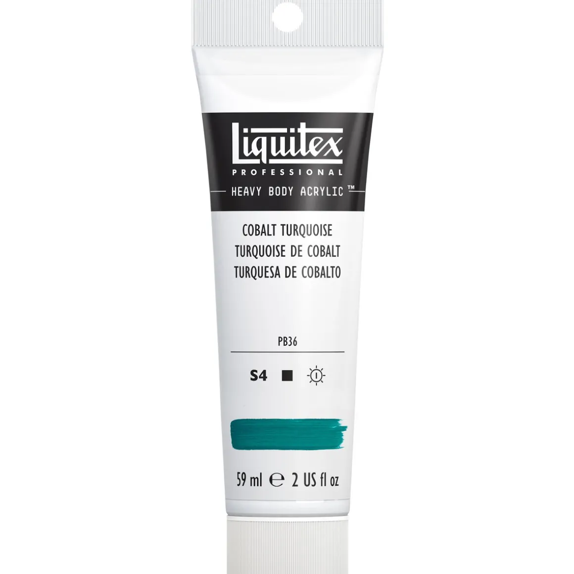 Liquitex Heavy Body akrylmaling 59 ml – 169 Cobalt turquoise