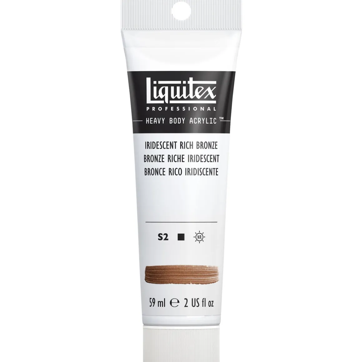 Liquitex Heavy Body akrylmaling 59 ml – 230 Iridescent rich copper