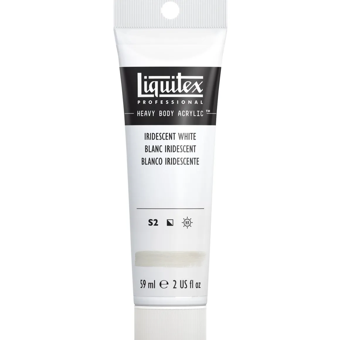 Liquitex Heavy Body akrylmaling 59 ml – 238 Iridescent white