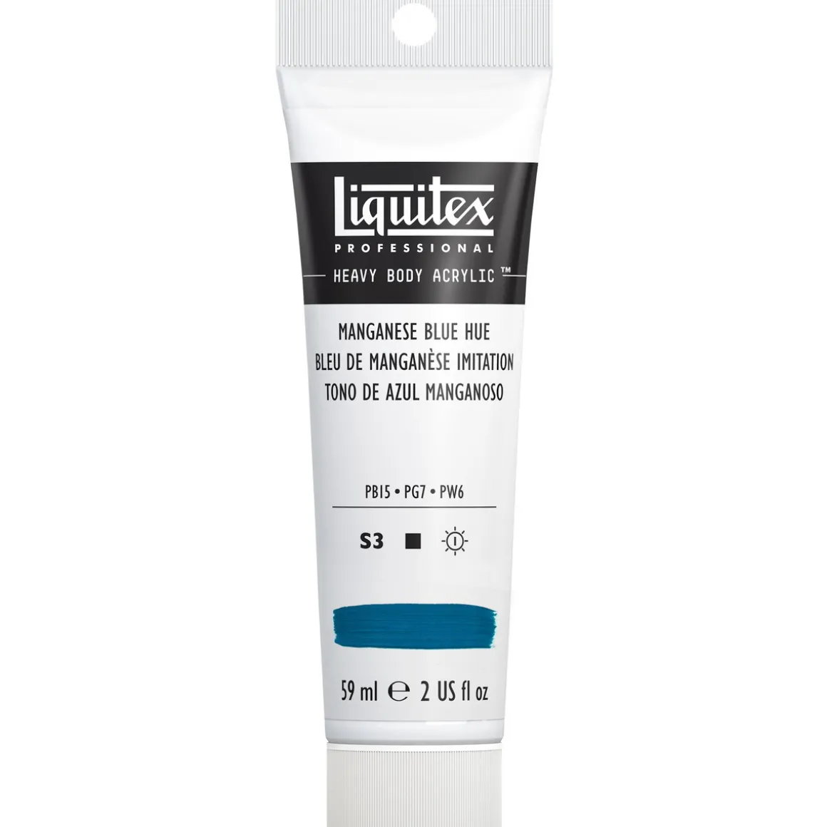 Liquitex Heavy Body akrylmaling 59 ml – 275 Manganese blue hue