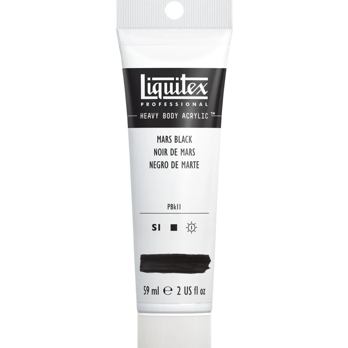 Liquitex Heavy Body akrylmaling 59 ml – 276 Mars black