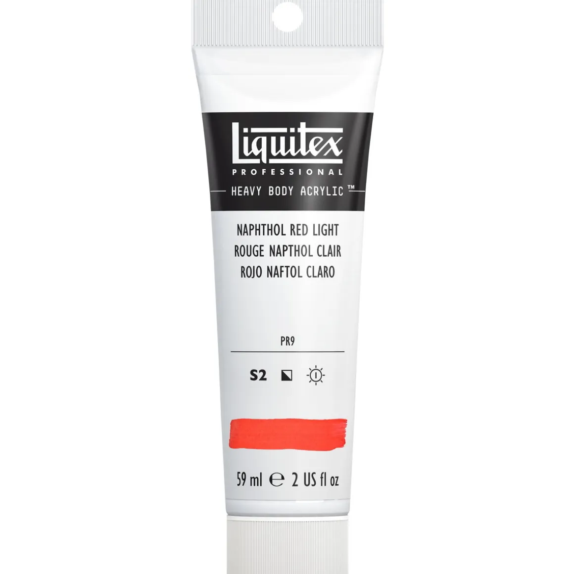 Liquitex Heavy Body akrylmaling 59 ml – 294 Naphtol red light