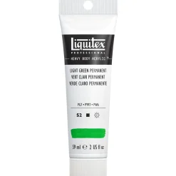 Liquitex Heavy Body akrylmaling 59 ml – 312 Light Green Permanent.
