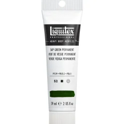 Liquitex Heavy Body akrylmaling 59 ml – 315 Sap green permanent.