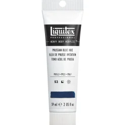Liquitex Heavy Body akrylmaling 59 ml – 320 Prussian blue hue.