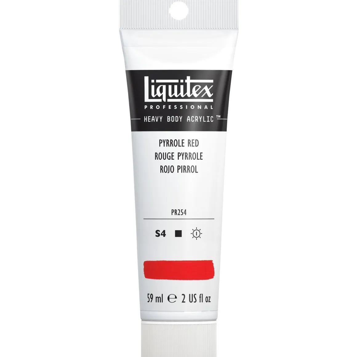 Liquitex Heavy Body akrylmaling 59 ml – 321 Pyrrole red