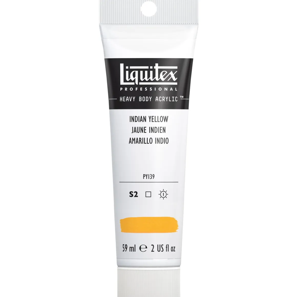 Liquitex Heavy Body akrylmaling 59 ml – 324 Indian yellow