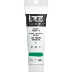 Liquitex Heavy Body akrylmaling 59 ml – 327 Transparent Viridian hue