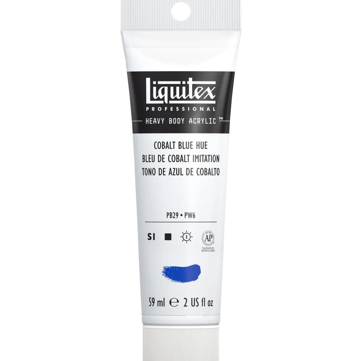 Liquitex Heavy Body akrylmaling 59 ml – 381 Cobalt blue hue