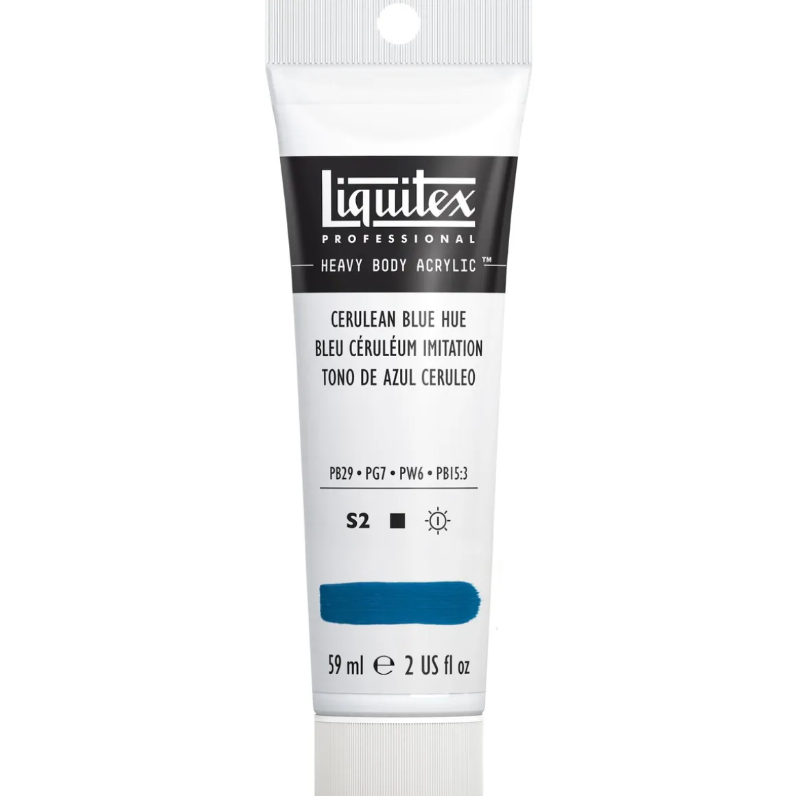 Liquitex Heavy Body akrylmaling 59 ml – 470 Cerulean blue hue