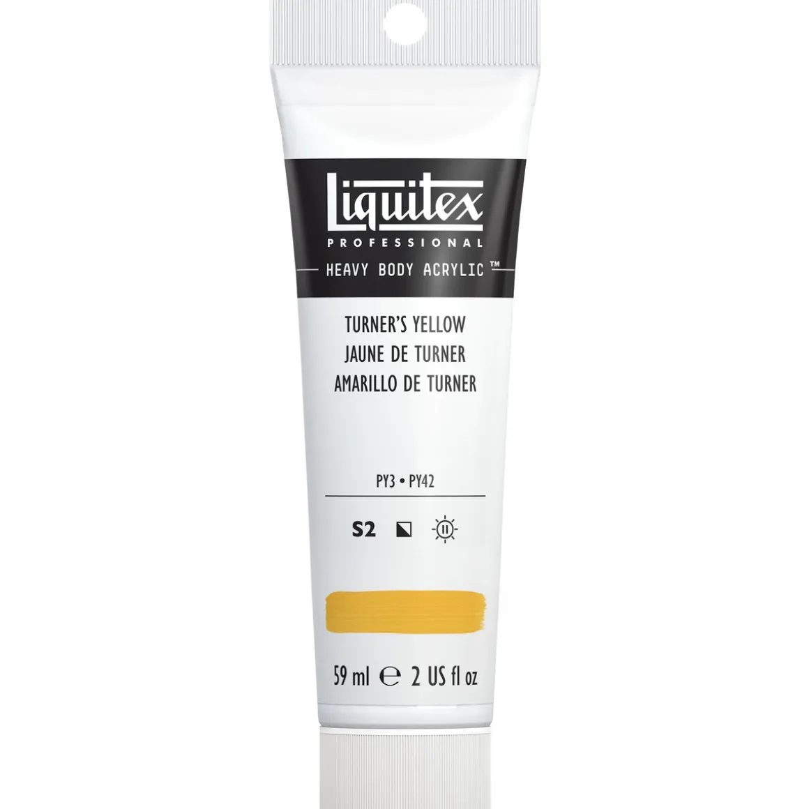 Liquitex Heavy Body akrylmaling 59 ml – 730 Turner´s yellow