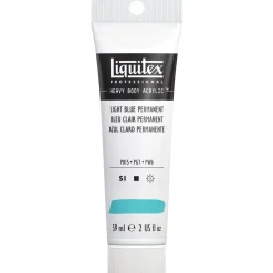 Liquitex Heavy Body akrylmaling 59 ml – 770 Light blue permanent