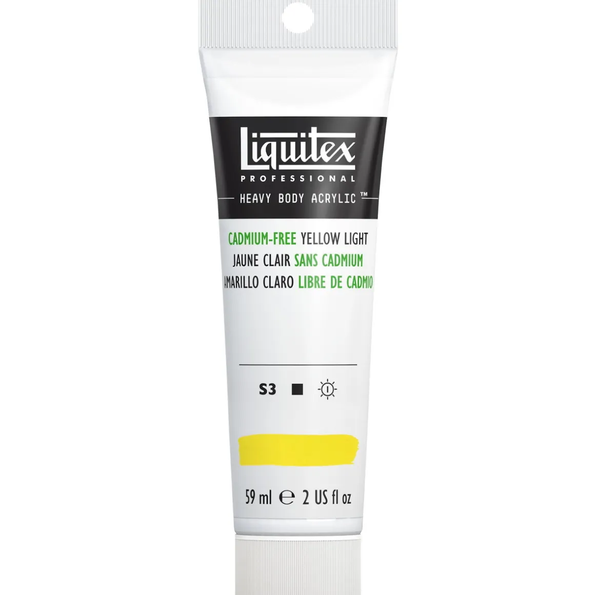 Liquitex Heavy Body akrylmaling 59 ml – 889 Cadmium Free Yellow Light
