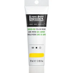 Liquitex Heavy Body akrylmaling 59 ml – 890 Cadmium Free Yellow Medium
