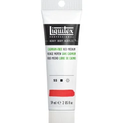 Liquitex Heavy Body akrylmaling 59 ml – 894 Cadmium Free Red Medium