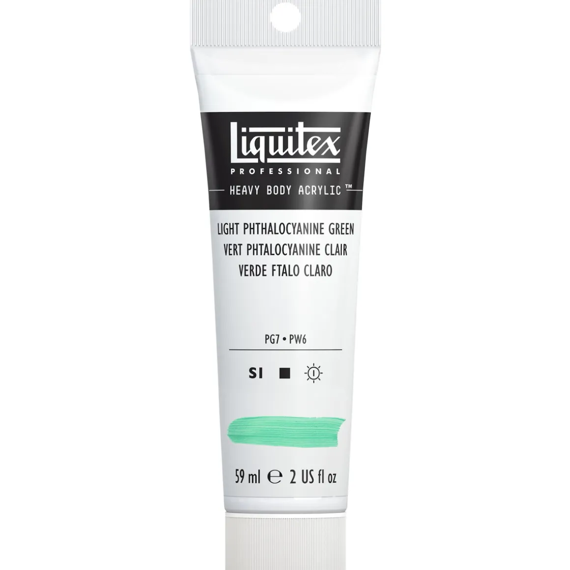 Liquitex Heavy Body akrylmaling 59 ml – 313 Light Phthalocyanine Green