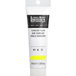 Liquitex Heavy Body akrylmaling 59 ml – 981 Fluorescent Yellow