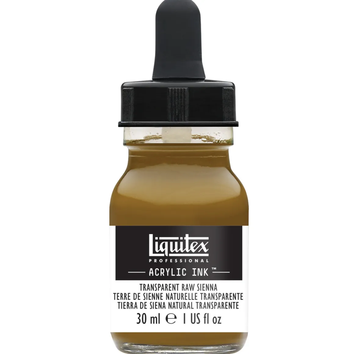 Liquitex Professional Acrylic Ink 30 ml – Transparent raw sienna 332