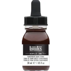 Liquitex Professional Acrylic Ink 30 ml – Transparent burnt sienna 129