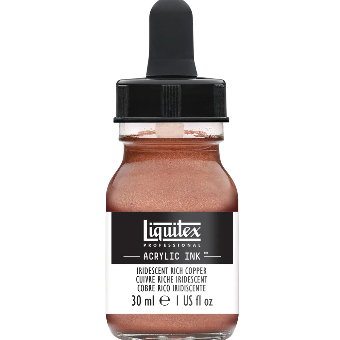 Liquitex Professional Acrylic Ink 30 ml – Iridescent rich copper 230