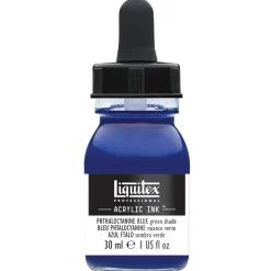 Liquitex Professional Acrylic Ink 30 ml – Phthalocyanine blue green shade 318