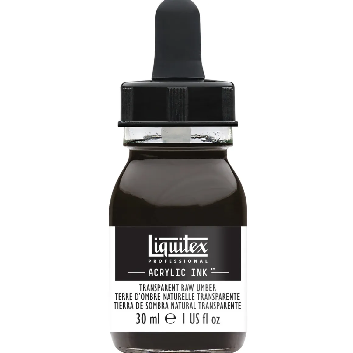 Liquitex Professional Acrylic Ink 30 ml – Transparent raw umber 333