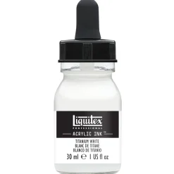 Liquitex Professional Acrylic Ink 30 ml – Titanium white 432