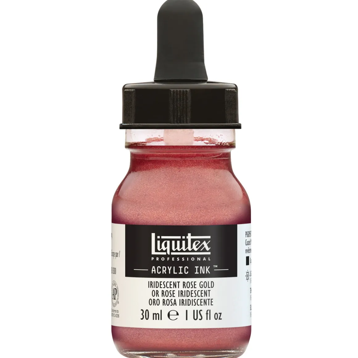 Liquitex Professional Acrylic Ink 30 ml – Iridescent rose gold 227
