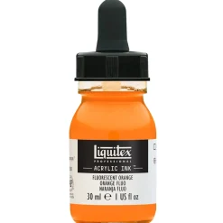 Liquitex Professional Acrylic Ink 30 ml – Fluorescent orange 982