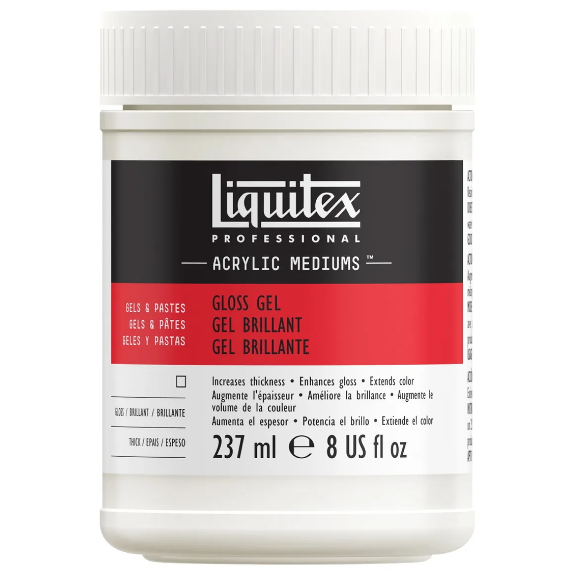 LX Gloss Gel Medium 237 ml