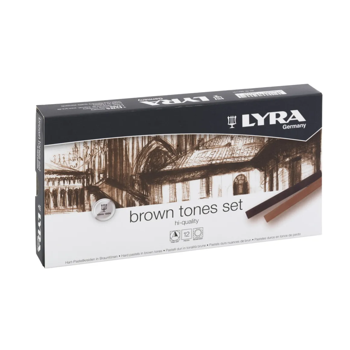 Lyra Polycr Soft Brunton 12-p