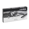 Lyra Polycr Soft Gråtone 12-p