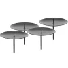 Lysholder med 4 cm stift til lidt større lys, Ø81 mm bred holder. Pakke med 4 stk.