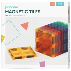 Magnetic Tiles Expansion, 16 firkantede magnetiske brikker