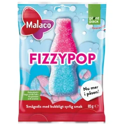 Malaco Fizzypop 85g