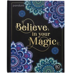 Malebog Believe in your magic, 20×25 cm, 40 ark/80 motiver