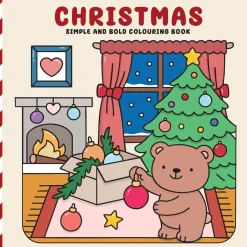 Malebog Cozy Christmas, en dejlig stille og rolig jul, 30 motiver, 20×20 cm