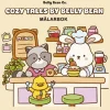 Malebog Cozy Tales by Belly Bean, farvelæg 40 megasøde motiver! 25,4×25,4 cm