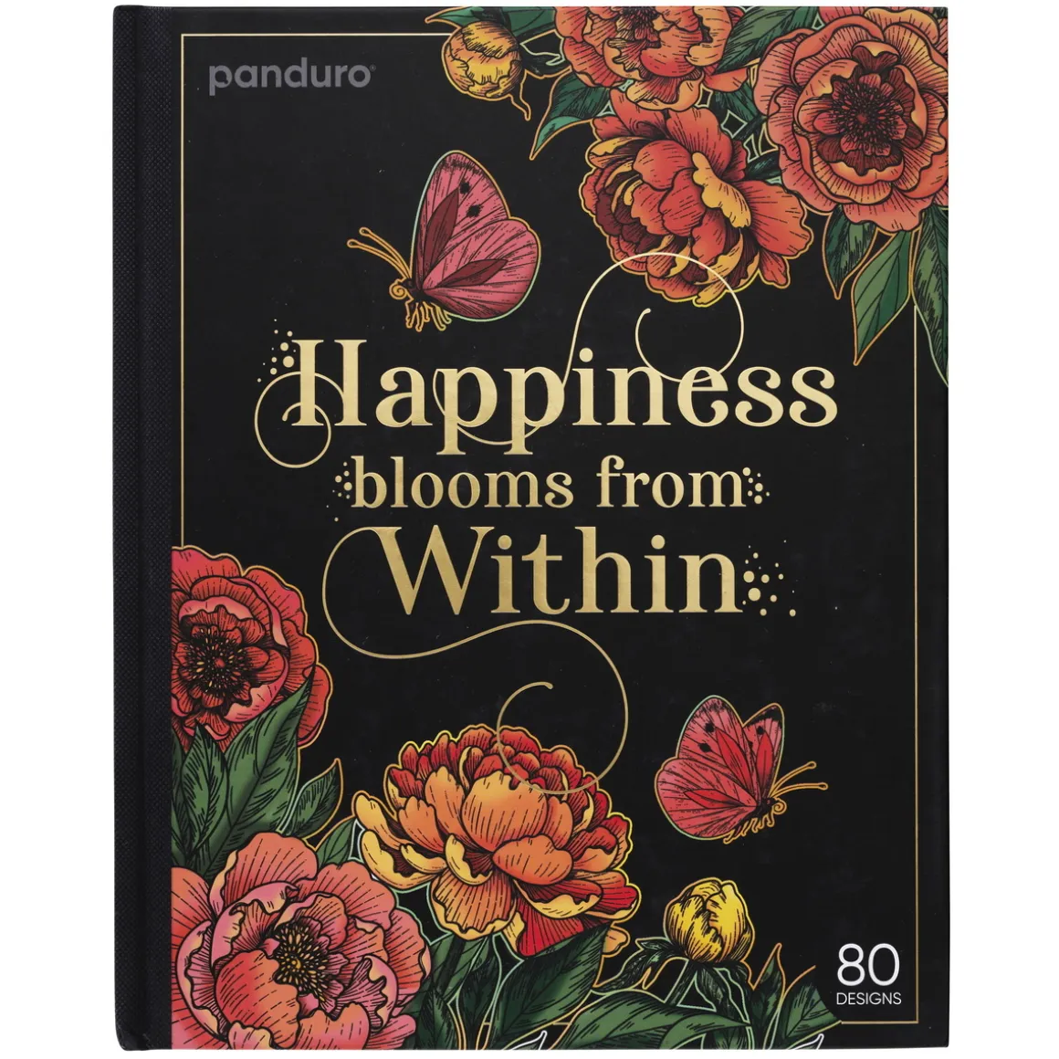 Malebog Happiness blooms from within, 20×25 cm, 40 ark/80 motiver
