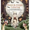 Malebog Sweet & Creepy Coloring, lidt sødt, lidt spooky! 60 motiver