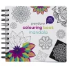 Mandala malebog – 15×15 cm, 64 enkeltsidet trykte ark, 120 g/m²