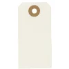 Manila tags 4x8 cm 20 st creme