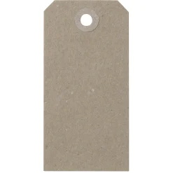 Manila tags 5x10cm 20 st natur