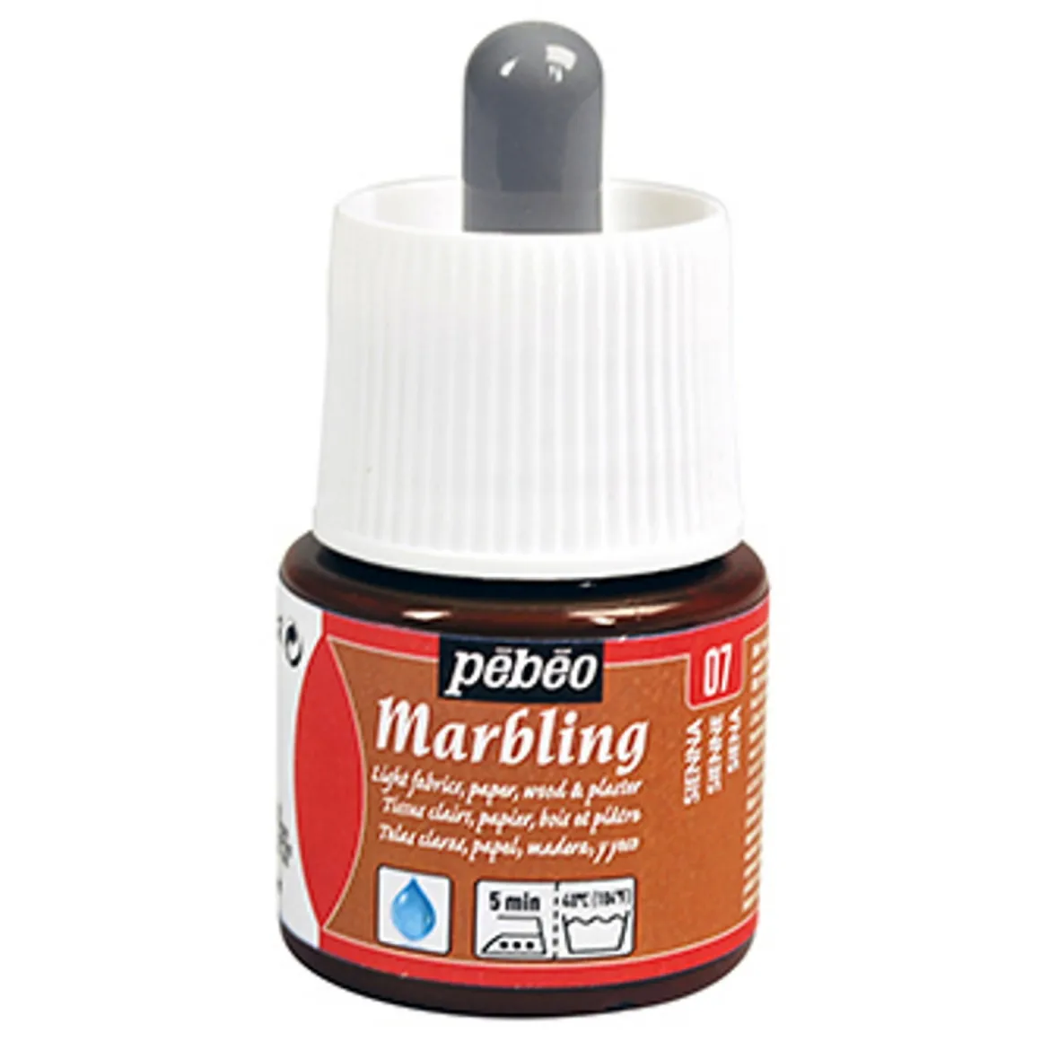 Marmoreringsfarve sienna